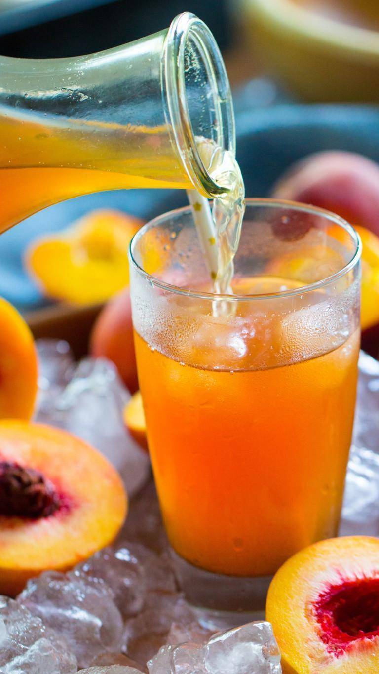 Easy Peach Tea Recipe