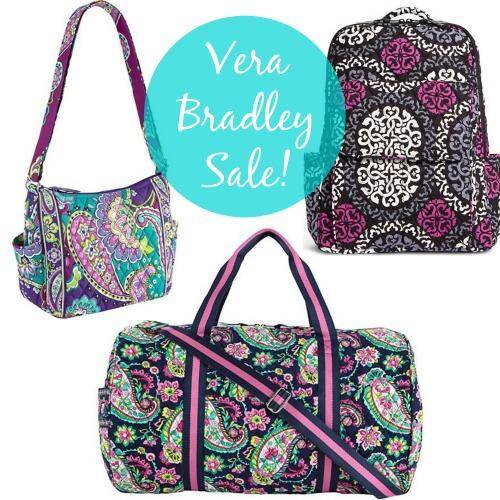 50% off Sale on Vera Bradley | Bags as low as 17.40!