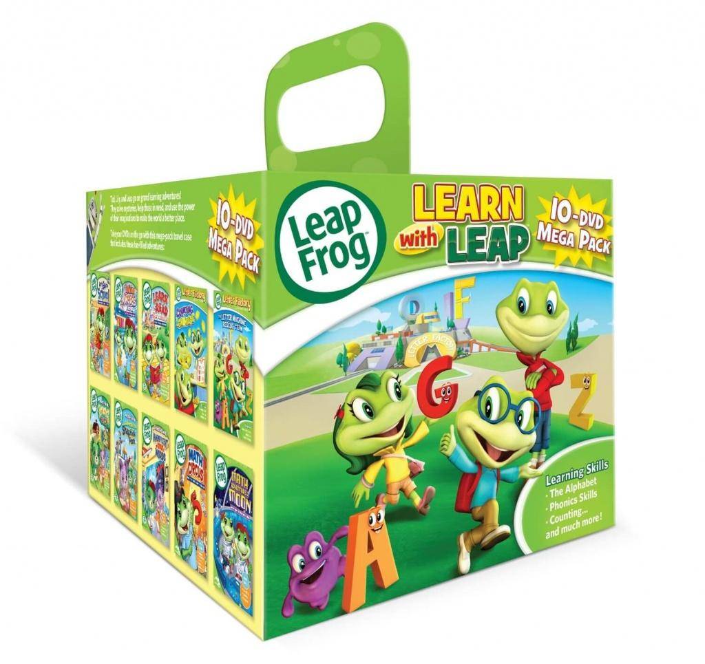 LeapFrog Learn with Leap 10 DVD MegaPack Only 44.99 on Amazon