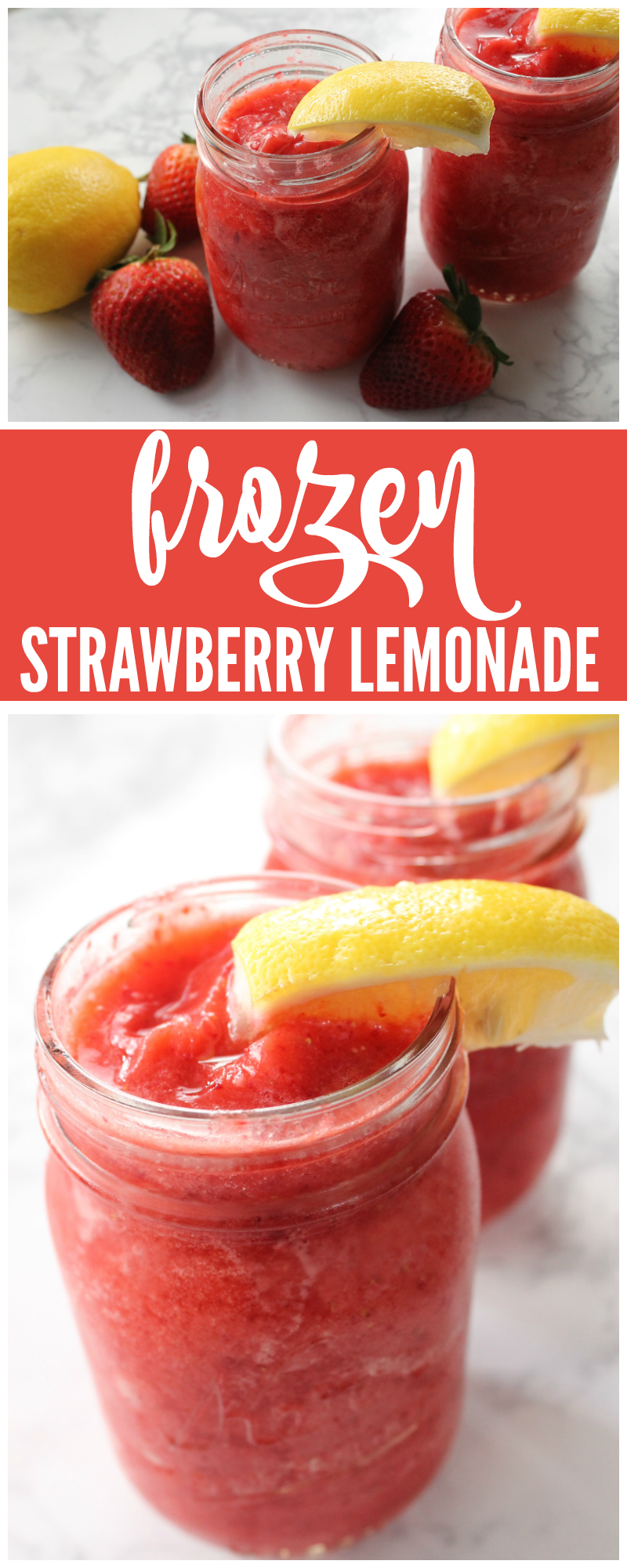 Frozen Strawberry Lemonade Recipe