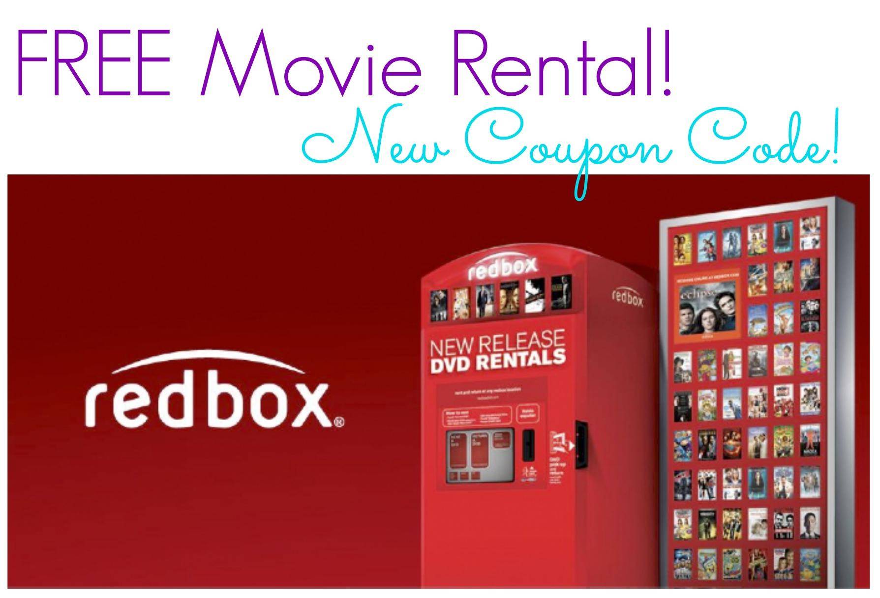 FREE Redbox Movie Rental Coupon Code! (Use up to 5 times)
