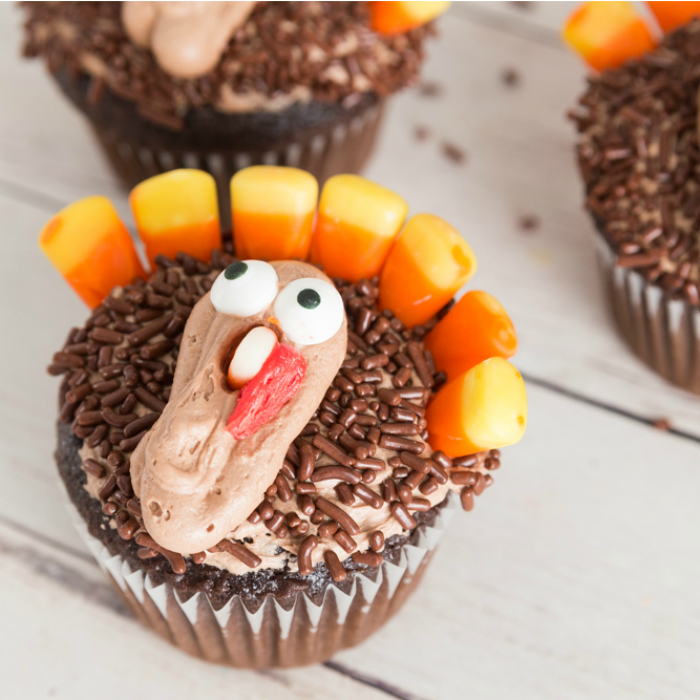 Easy Turkey Cupcakes Recipe!
