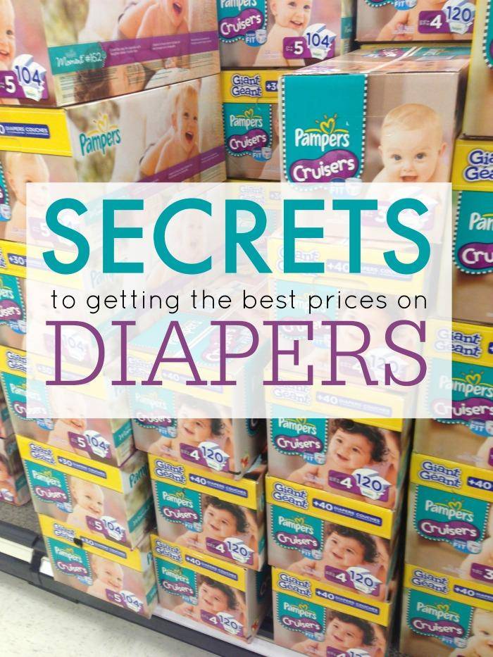 10 SECRETS to the Best Prices on Diapers