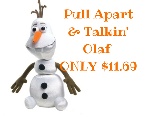 pull apart talking olaf