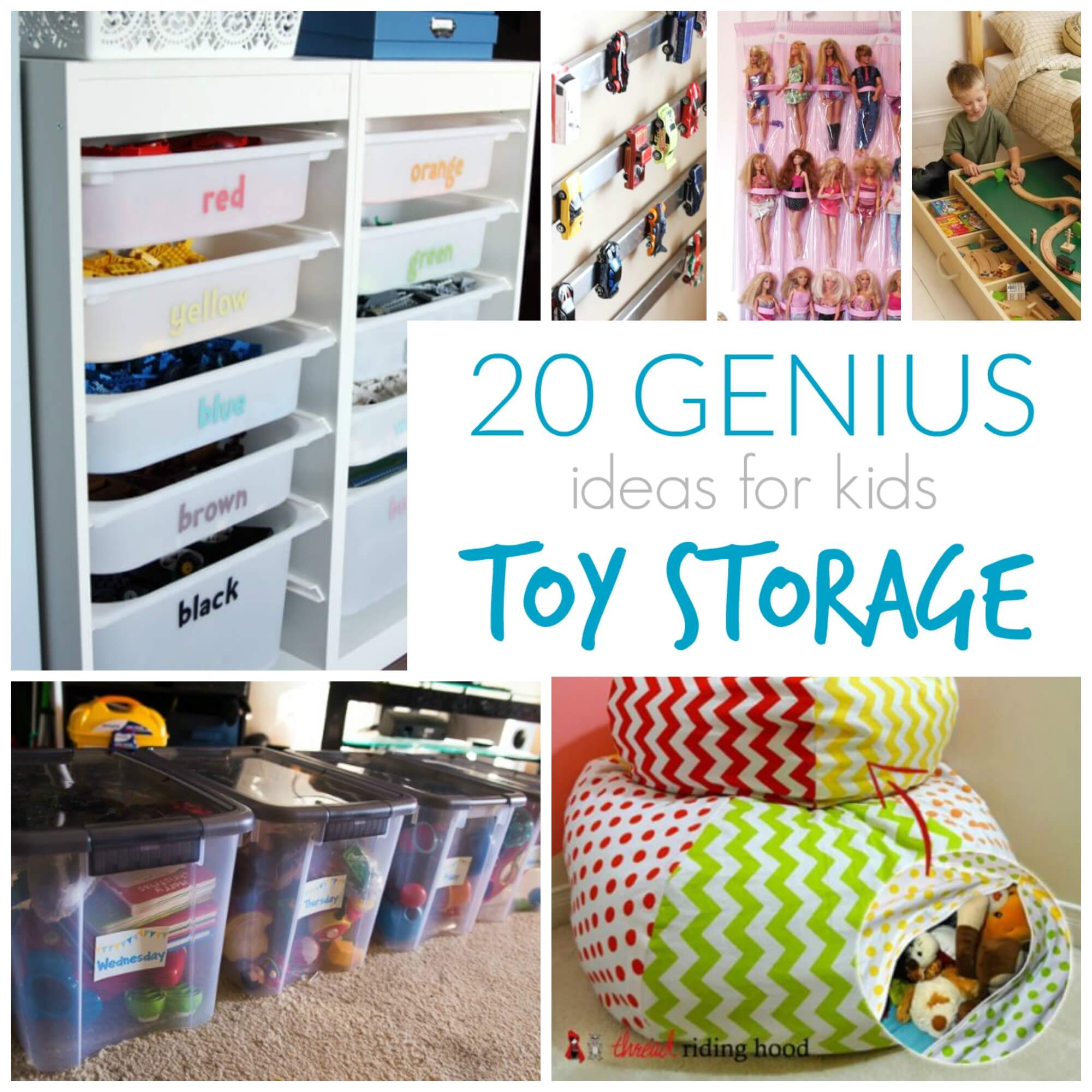 children's room toy storage ideas