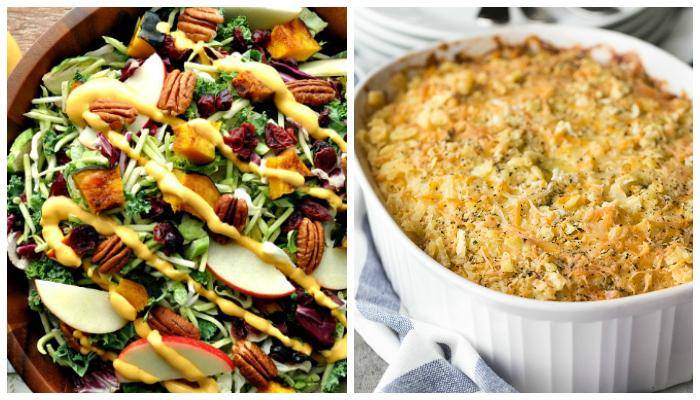 Healthy Thanksgiving Side Dish: Fall Harvest Salad with Pumpkin Goddess  Dressing - The Seasoned Mom