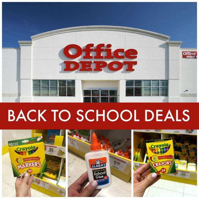 Office Depot Back to School Deals 2023 School Supplies Sales