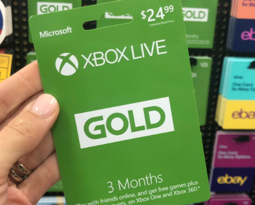 xbox live gold pass deals