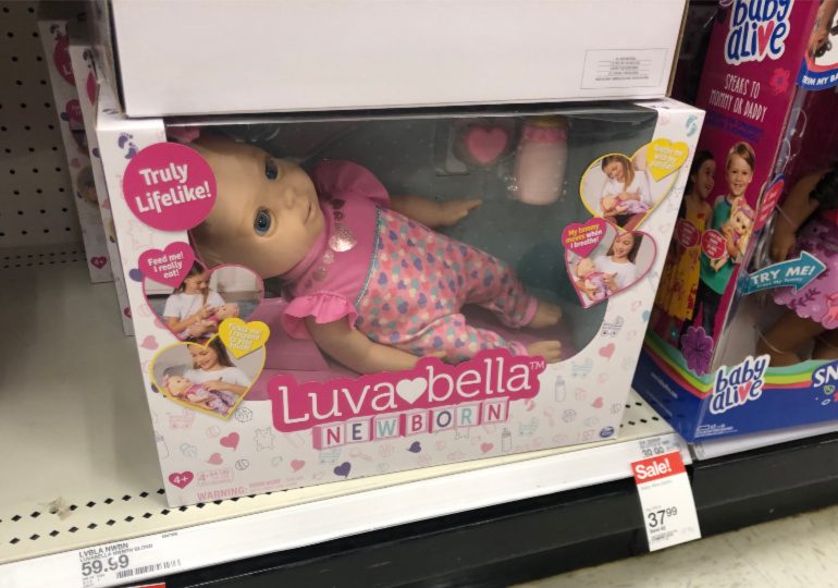 cheap luvabella doll