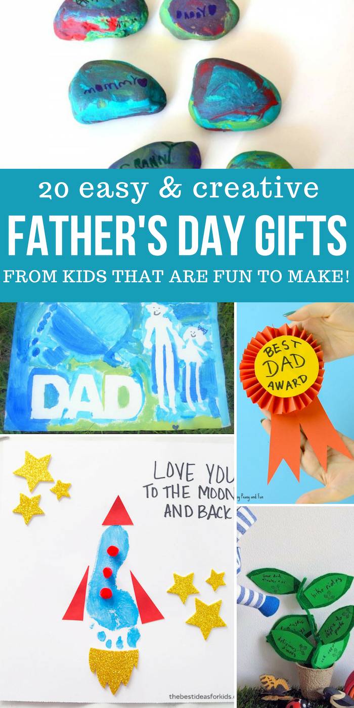 20 Father's Day Gifts From Kids that are Fun to Make! - Passion For Savings