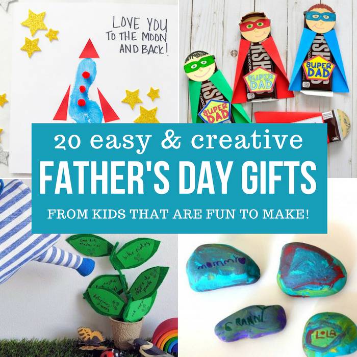 Homemade Father's Day Gifts from kids - EASY GOOD IDEAS