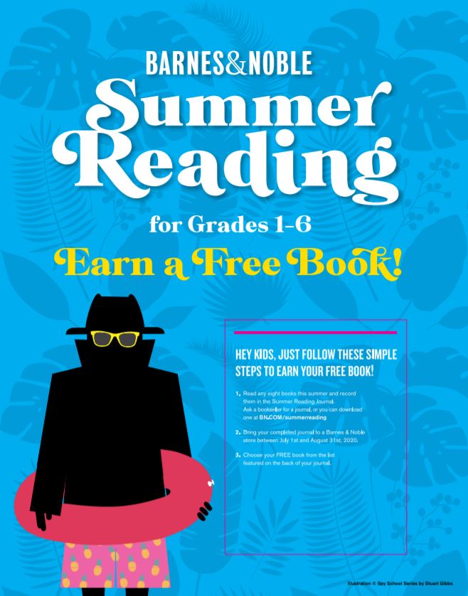 Barnes & Noble Summer Reading Program for Kids Get a FREE Book!