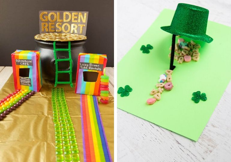How to Make a {Super Easy} Leprechaun Trap for St. Patrick's Day