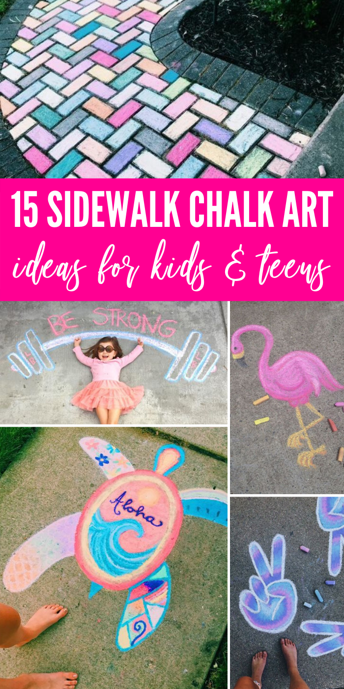 15 Creative Chalk Ideas for Kids Passion For Savings