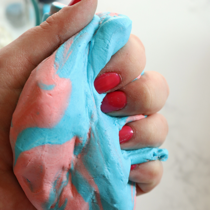 Tie Dye Cloud Dough - Fun Indoor Activity For Kids - Passion For Savings