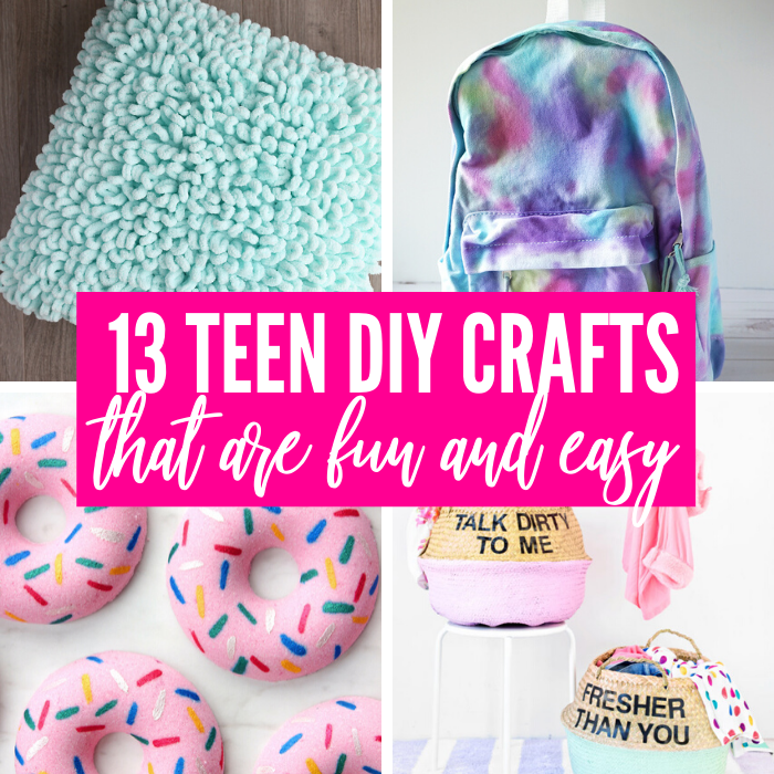 13 Fun & Easy Teen Craft Ideas - Passion For Savings