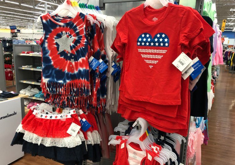 Walmart 4th of July Shirts! So many cute styles of tees and tanks!