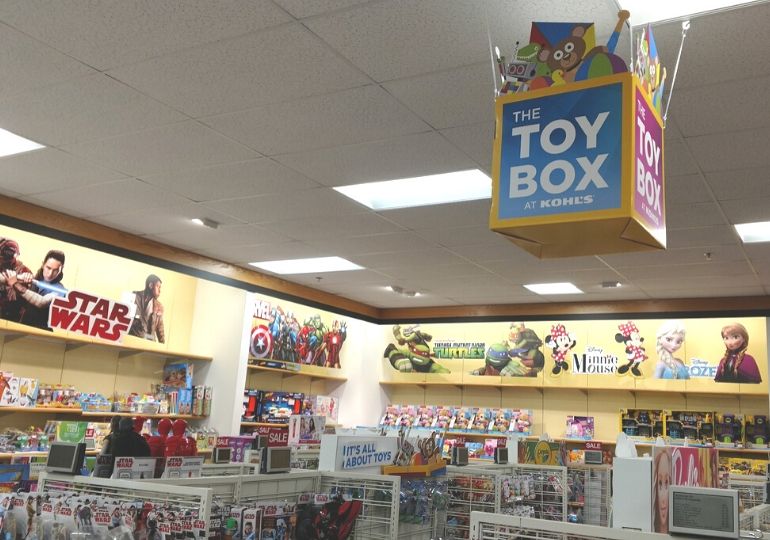 kohl's toy department