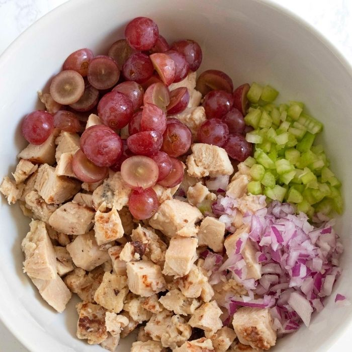 Chicken Salad Recipe with Grapes - Passion For Savings