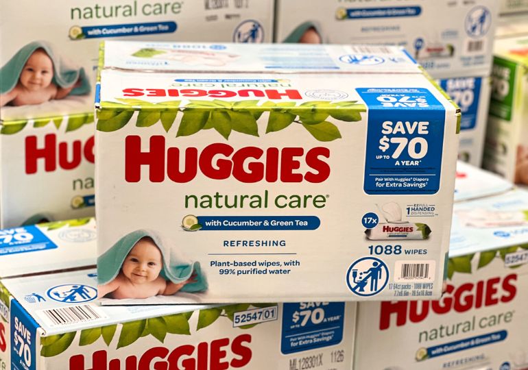 Huggies baby wipes - Natural Care - 560 wipes - Value pack