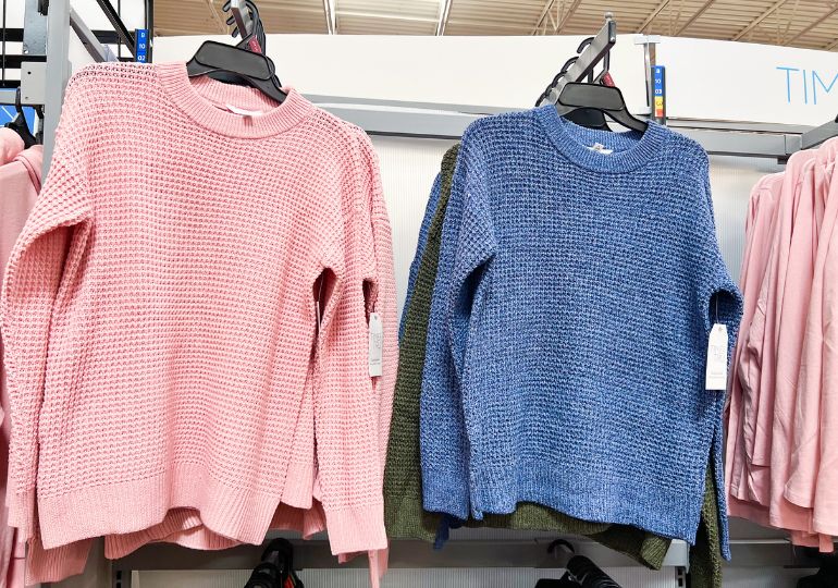 Women's Time & Tru Walmart Sweaters